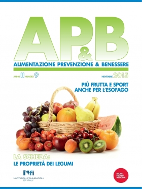 PIU' FRUTTA E SPORT ANCHE PER L'ESOFAGO - NUTRINEWS APS