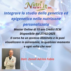 INTEGRARE LO STUDIO DELLA GENETICA ED EPIGENETICA NELLA NUTRIZIONE PERSONALIZZATA