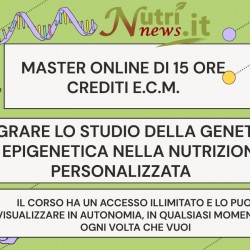 INTEGRARE LO STUDIO DELLA GENETICA ED EPIGENETICA NELLA NUTRIZIONE PERSONALIZZATA