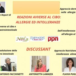REAZIONI AVVERSE AL CIBO: ALLERGIE E INTOLLERANZE