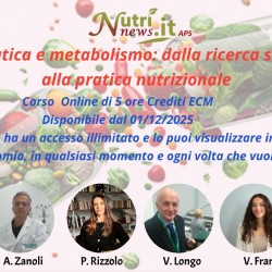 NUTRACEUTICA E METABOLISMO: DALLA RICERCA SCIENTIFICA ALLA PRATICA NUTRIZIONALE